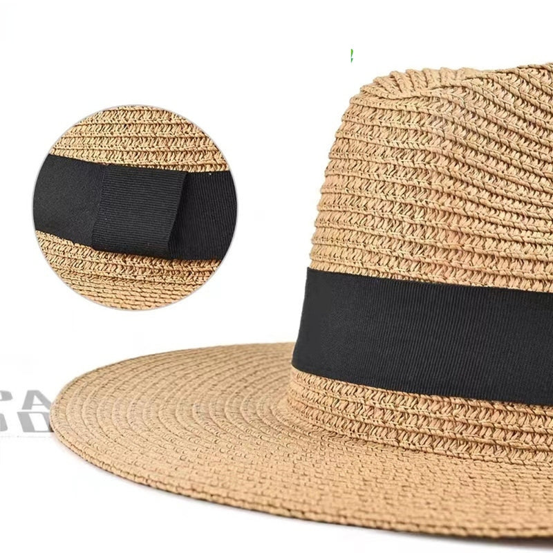 Chapéu Panamá original de aba larga