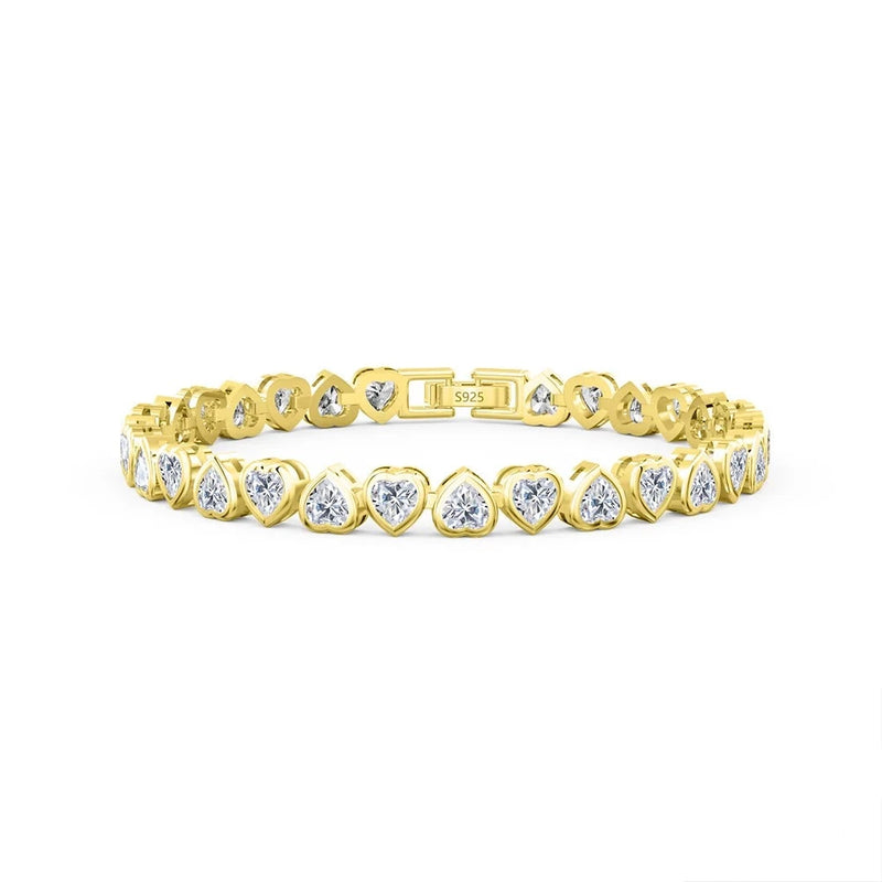 Pulseira de Ouro 14k e Prata 925 esterlina